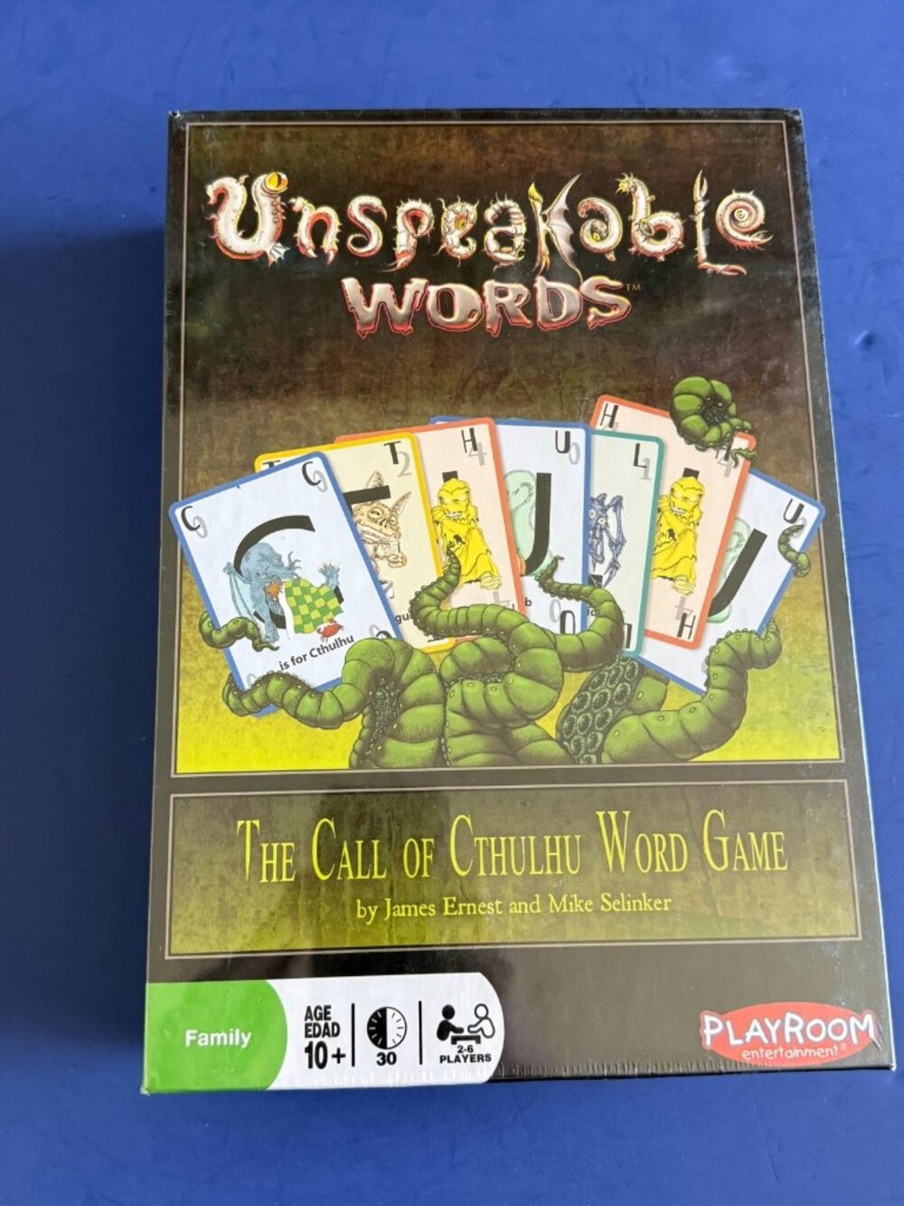 NEW SEALED! Playroom Entertainment Cardgame Unspeakable Words